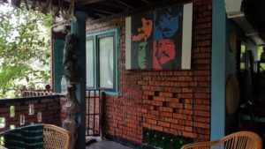 Salomavillagestay tree house dining room view in the heart of the Borneo jungle